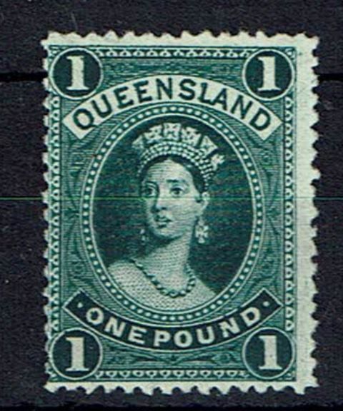 Image of Australian States ~ Queensland SG 165 LMM British Commonwealth Stamp